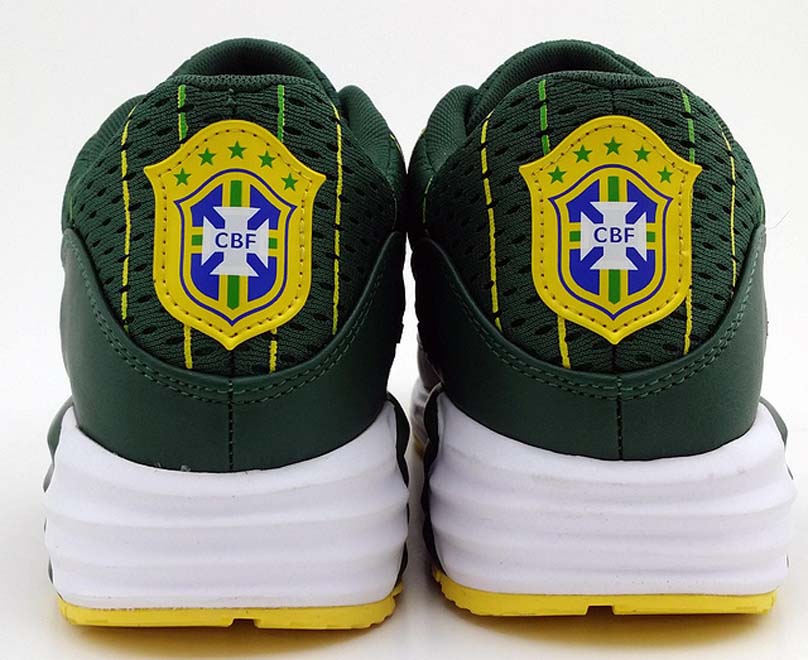2014 Coupe du Monde Bresil Brésil air max 90 chaussures (5)